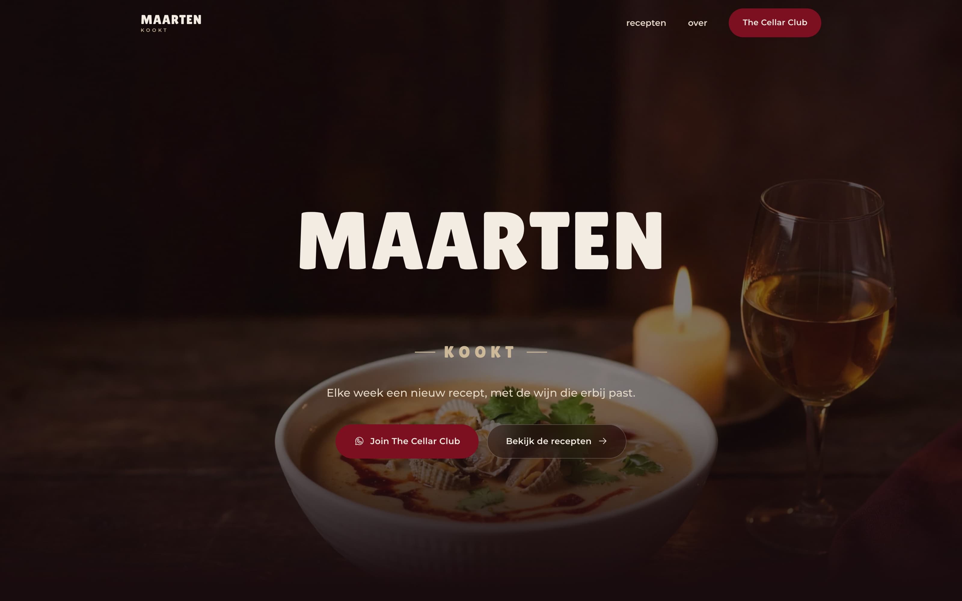 Maarten Kookt, Webshop